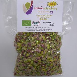 106 PISTACHO SIN CÁSCARA ECOLÓGICO CRUDOS SIN SAL 1 KG